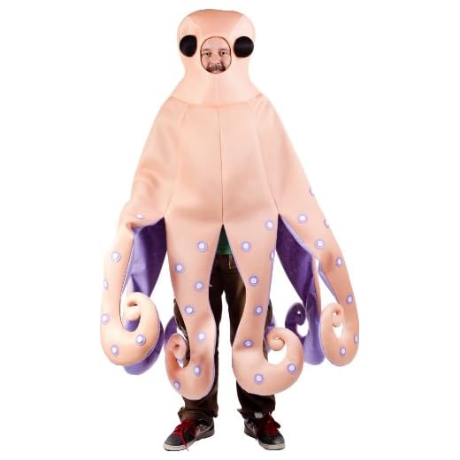 Disfraz de pulpo para adulto - Única