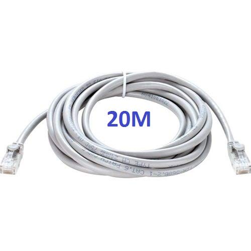 Seth Enterprises (20 Meter) CAT 6 Patch Cable Speed Up to 1Gbps 23AWG/Upto 250Mhz, Bare Copper for Smartphone, Router, Printer (B08LCDXSFP) Amazon Price History, Amazon Price Tracker