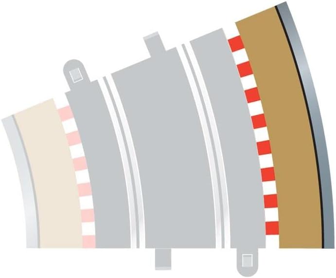 Hornby Hobbies Scalextric Radius 3 Curve Outer Border & Barrier