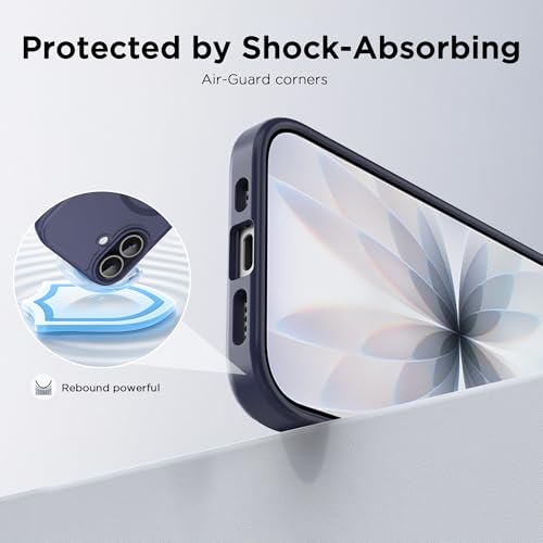 Image of CACOE Magnetic Case for iPhone 17 6.3 inch, Dark Blue