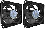 NOIRE ECLIPSE, PERFORMANCES POLYVALENTES - Les ventilateurs Cooler Master SickleFlow combinent la pression statique des ventilateurs de refroidissement du processeur avec le flux d'air à haut volume des ventilateurs de boîtier