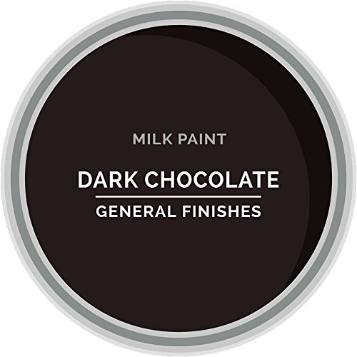 General Finishes Water Based Milk Paint, 1 Quart, Dark Chocolate - Thumbnail 2