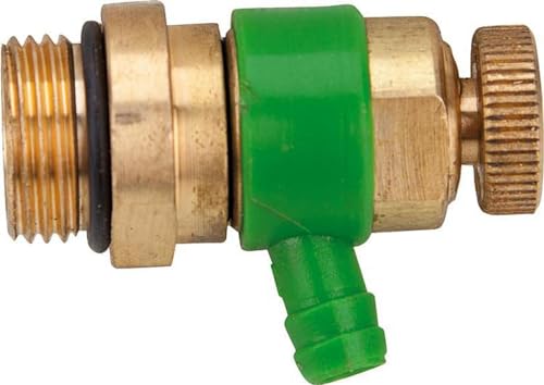 Ablassventil mit O-Ring Messing 1/4 für Ventile bis 2