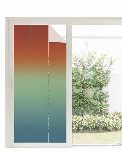 Película decorativa para ventana de privacidad 35.4 x 78.7 pulgadas