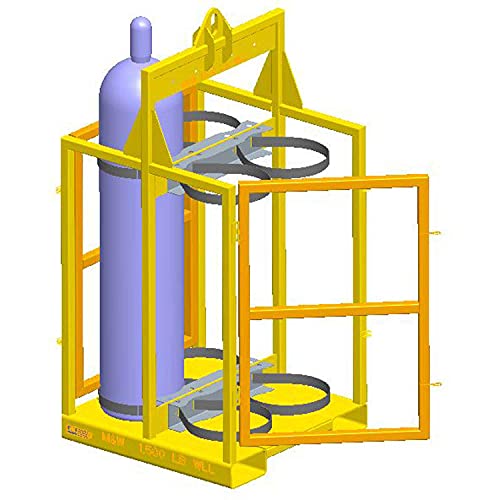 M&W Cylinder Bottle Lifter 17324-4 Cylinders, 30-1/2