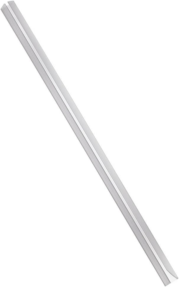– A4 Spine Bar 12mm Transparent - Pack of 25 - Quick and Easy Binding for Unpunched Documents - Holds Between 40 and 100 A4 Sheets