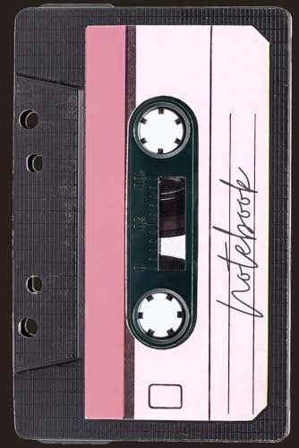 Cassette Tape Notebook: Funny Retro Mix Tape Lined Journal, The Perfect Novelty Nostalgic Music Gift for Anyone Who Loves Music – Pink