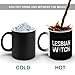 KWQDOZF Taza de café divertida con diseño de bruja lesbiana que cambia de color para hombres y mujeres Imagen de KWQDOZF Taza de café divertida con diseño de bruja lesbiana que cambia de color para hombres y mujeres