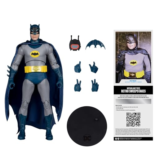 Mcfarlane Toys 17291 Dc Multiverse Batman (Batman: Classic Tv Series) 7In Action Figure thumb #2