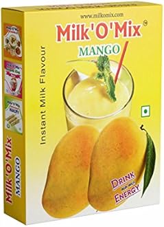 Milkomix Mango Falooda Instant Milk Flavour Drink Milk With Energy Box - 150G Pack Of 1
