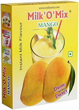 Milkomix Mango Falooda Instant Milk Flavour Drink Milk With Energy Box - 150G Pack Of 1