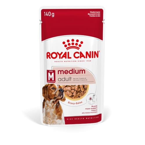 ROYAL CANIN Ração Umida Royal Canin Medium Para Cães Adultos 140G Royal Canin Para Todas Médio Adulto - Sabor Outro