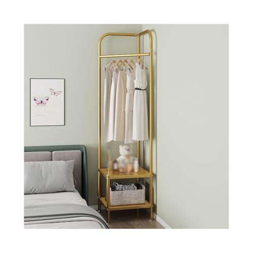 Porte-manteau d'angle réglable pour rangement de chambre chic