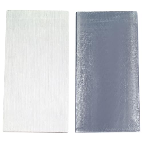 Image of 2 Pieces 4 inch x 2 inch Metal Shims Right Angle Wedges Triangle Wedges for Machine Equipment