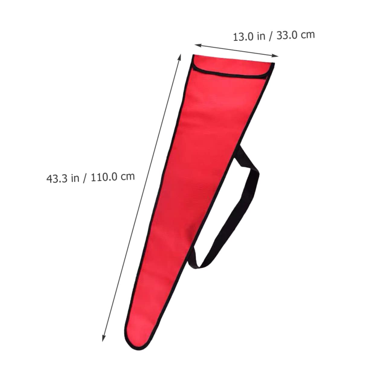 Gogogmee Adjustable Double Swords Bag Hit Fencing Equipment Reusable Fencing Pouch