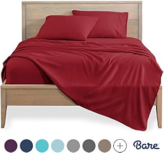 Bare Home Twin XL Sheet Set - College Dorm Size - Premium 1800