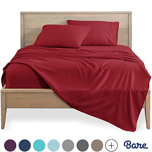 Bare Home Twin XL Sheet Set - College Dorm Size - Premium 1800