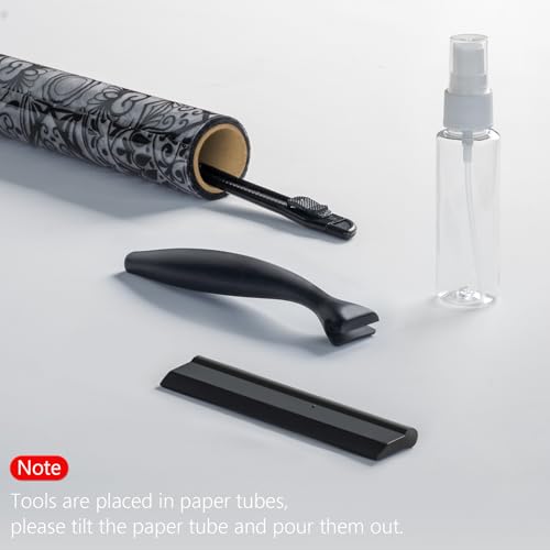 Dktie CTBLT505 Geometric Line Frosted Glass Window Film Door Window Covering Day And Night Privacy Protection Waterproof Privacy Window Film Sun Blocking Anti Uv thumb #8