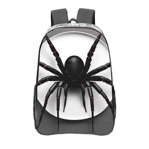 Sac à dos PVC transparent motif araignée pour festival et stades