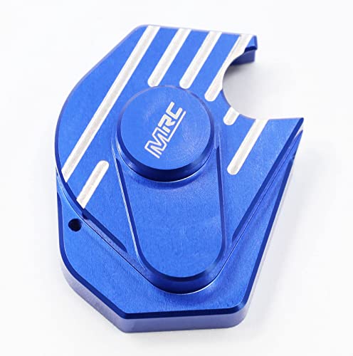 Boîtier de boîte de vitesses SCX24 CNC alu bleu pour un couple accru