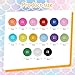 Chenkou Craft Mix Color Plastic Resin Circle Big Button 4 Holes DIY Craft Sewing 30mm 40pcs(Mix, 1 1/4