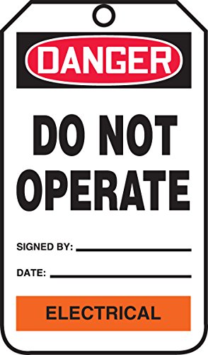Étiquettes Danger Do Not Operate pour sécuriser vos chantiers et ateliers