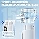 YOZISS Inhalationsgerät für Erwachsene,Kinder Tragbare Inhaliergeräte Leise Inhalator für Kinder inhalator Vernebler mit 2 Masken und Mundstück,Selbstreinigungsmodus