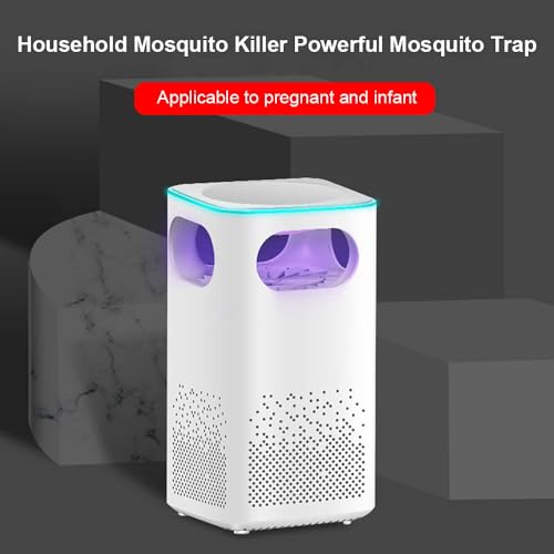 Image of International Eco Friendly Electronic LED Mosquito Killer Machine Trap Lamp, Theory Screen Protector Mosquito Killer lamp for House,USB Power Electronic Night Girls Room|Kids Room (Squ White)