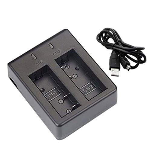 Saiyana Chargeurs, chargeur pour Eken H9 H9r H3r H8r H8pro H8 et Sjcam Sj4000 Sj 4000 Sj5000 M10 6000 Great