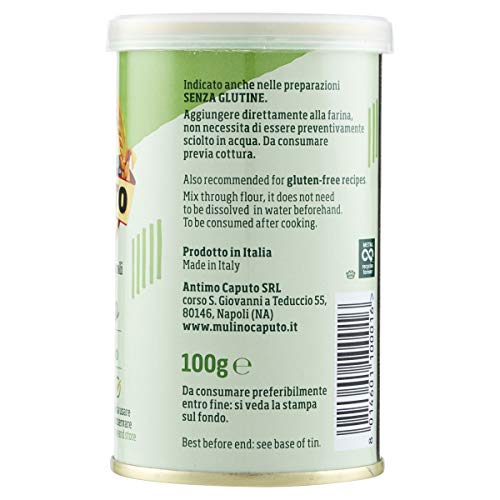 Lata Antimo Caputo Lievito Active Dry Levedura de 100 ml