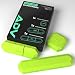 ADV Tennis Vibration Dampener | Set of 3 | Ultimate Shock Absorbers for Racket and Strings | Premium Quality, Durable, and 100% Reliable | Newest Technology (Bright Yellow Green)