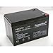 PowerStar PS12-15-48 12V 15Ah Sealed Lead Acid Battery for F2 APC Su1000Net Su1000Rm, 2 Year Warranty