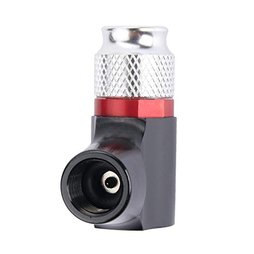 Inflator Head, Romacci Adaptador de insuflação de CO2 para bicicleta Mini cabeça de insuflação de ar