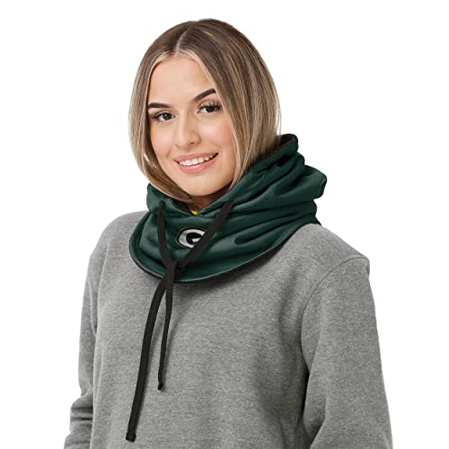 FOCO NFL Logo Team Color Drawstring Winter Cap Hooded Gaiter Balaclava Face Cover4