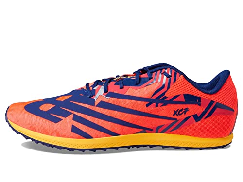 New Balance New Balance Men's XC Seven V4 Running Shoe, Electric Red/Victory Blue, 11.5 Medium US