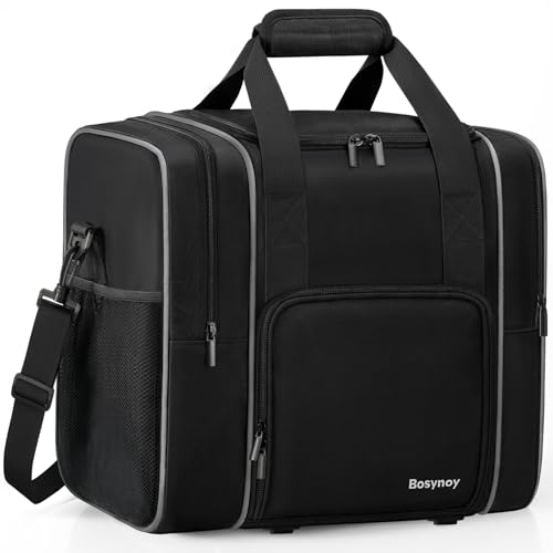 Bosynoy Bowling Ball Bag for Single Ball with Shoe Compartment,