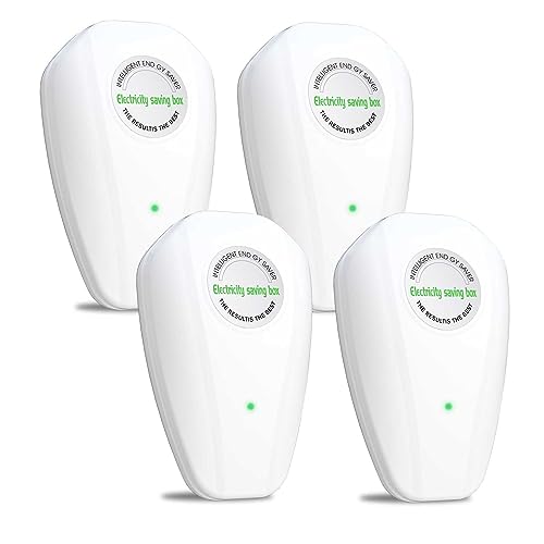Stop Watt Pro Power Save, Electricity Saving Box, Saves up to 35% of Electricity Consumption, Energy Saving Device, Energy Saver, Save Electricity Device (4 Pack)