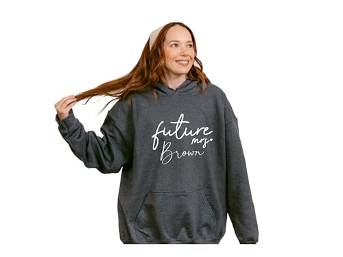 Future Mrs Hoodie - Custom Future Mrs Hoodie - Bride Gift - Engagement Gift - Fiance Hoodie - Bachelorette Party Hoodie - Wedding Gift