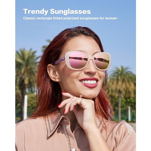 Polarized Sunglasses Women Men Retro Vintage Shades Outdoor Sport Trendy Glasses UV Protection2