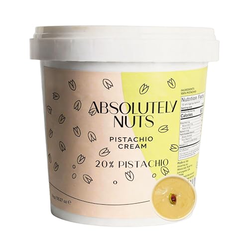 Absolutely Nuts 20% Pistachio Cream – Authentic Italian Pistachio Butter