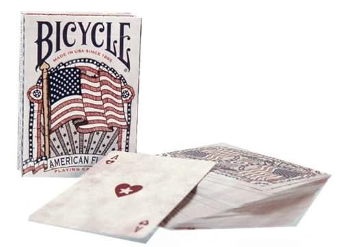 Image of Bicycle American Flag Poker Size Standard Index Playing Cards - 1036202,10 years old and up