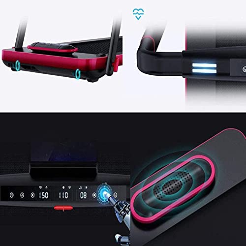 Image of Electric Treadmill Folding Electric Treadmill Space Saver Fitness with Running Machine with LCD Display and Suitable for Home Bedroom Office