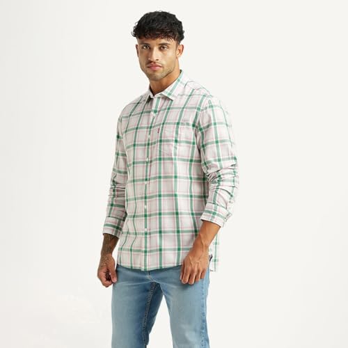Image of Levi's Men's Checked Slim Fit Shirt