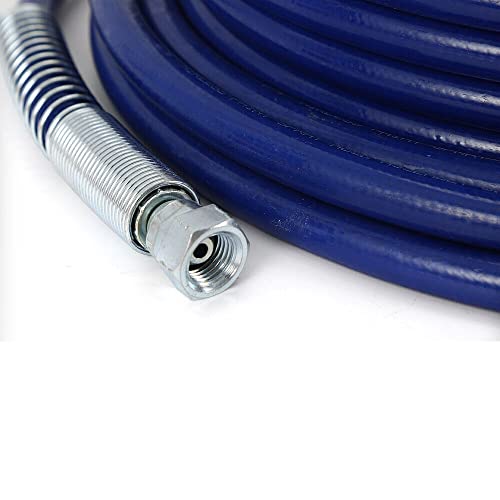 Hose, 15m High Pressure Hose, Spray Hose, 3300PSI Airless Paint Sprayer Hose, High Pressure Pipe Fittings Flexible Fiber Tube, Airless Spray Devices, Universal Hose for Airless Paint Spray Gun - Image 2