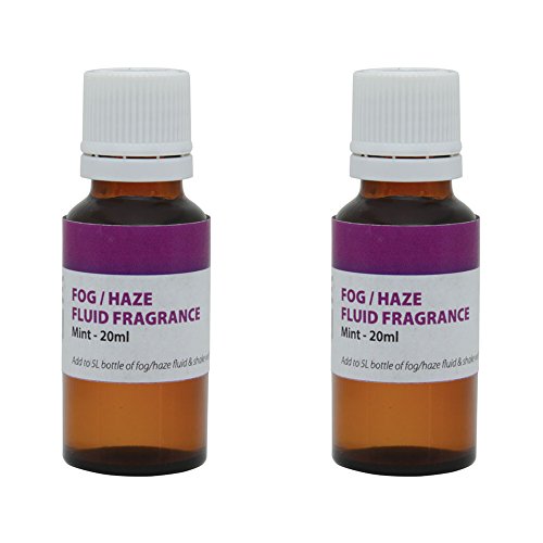 2 x Máquina de humo QTX de 20 ml de fragancia de niebla