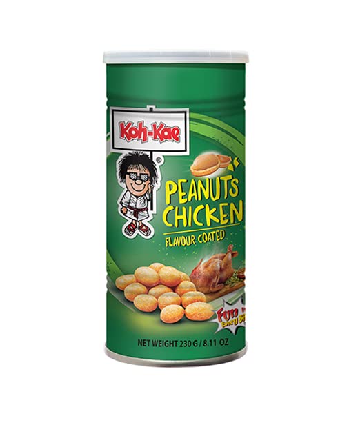 Koh-KaePeanuts - Chicken Flavour 230g (Pack of 12)