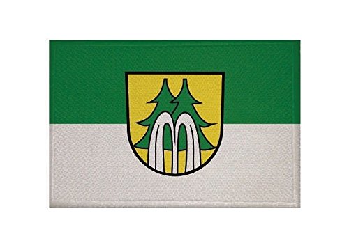 U24 Aufnäher Bad Wildbad Fahne Flagge Aufbügler Patch 9 x 6 cm