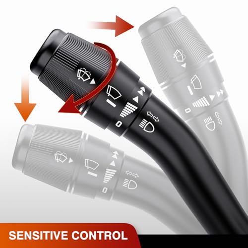 Nilight Turn Signal Switch Compatible with 1997 1998 Ford F150 F250 1997 F350 1999-2004 F250 F350 Super Duty 1997-1998 E150 E250 E350 Econoline Multifunction Combination Lever Switches by Nilight - Image 3