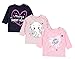 TupTam Unisex Baby Langarmshirt mit Spruch Aufdruck 3er Set, Farbe: Mädchen 2, Größe: 68