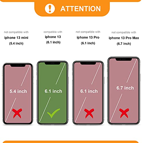 Bocasal Crossbody Wallet Case For Iphone 13, Rfid Blocking Pu Leather Zipper Handbag Purse Flip Cover, Kickstand Folio Case With Card Slots Holder Wrist Strap Lanyard 5G 6.1 Inch (White) #TOP1